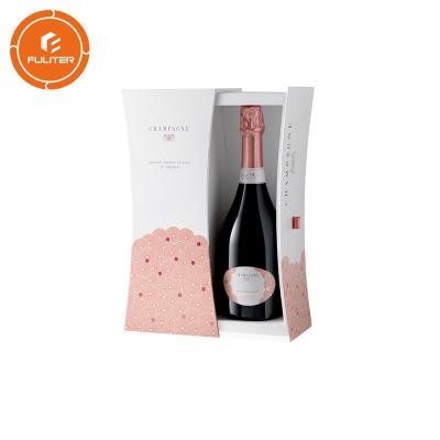 China La caja de regalo de lujo modificada para requisitos particulares del vino del papel de Kraft, special modificó la caja del vino para requisitos particulares en venta