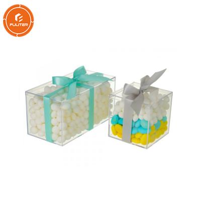 China Custom Acrylic Candy Boxes , Small Acrylic Chocolate Boxes Easy Storage for sale