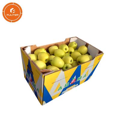 China koppelt het nieuwe goed van 2019 van de het fruit de verpakkende doos van de douaneappel doos van de het fruit verpakkende gift terug Te koop