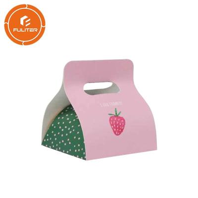 China Wholesale handmade low-key luxury mini cake box cake packaging box for sale