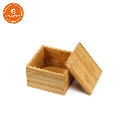 China USB Small Wooden Gift Boxes , 6 Mm Pine Wood Decorative Gift Boxes for sale