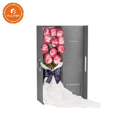 China Cajas de empaquetado de la flor de lujo creativa del logotipo/cajas de envío florales en venta