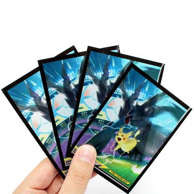 China Materials Recycled IN Clear Matte High End Anti-Glare 50pcs Premium 66x91mm CURRENT Card Sleeves tcg Sleeves Card Holders for sale