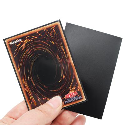 China Recycled Materials Matte Card Sleeves Trading PP TCG MTG Gamegenic Double Deck Protector Sleeves for sale