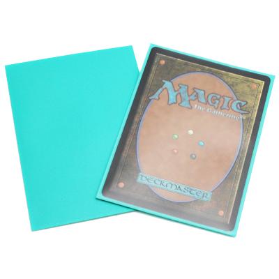 China Recycled Materials Matte Card Sleeves Durable PP TCG MTG Gamegenic Double Deck Protector Sleeves for sale