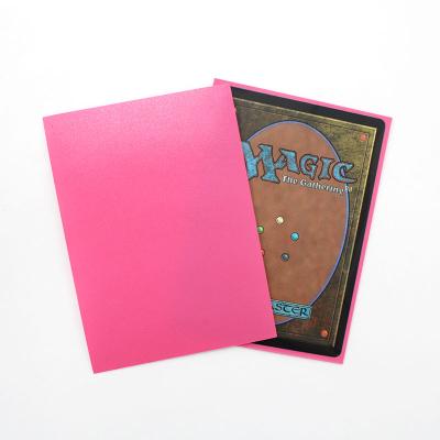 China Recycled Materials Matte Card Sleeves Premium PP TCG MTG Gamegenic Double Outer Sleeves for sale