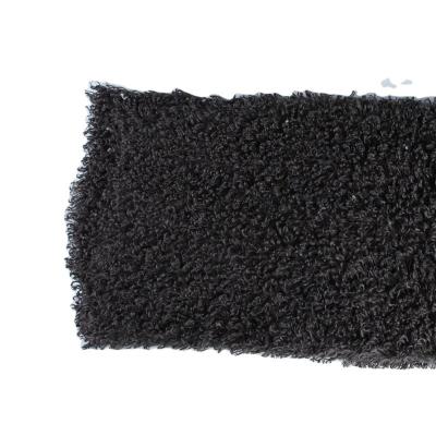 China Garment Factory Wholesale Faux Fur Velvet Polyester Imitation Cashmere Long Hair Granular Fabric for sale