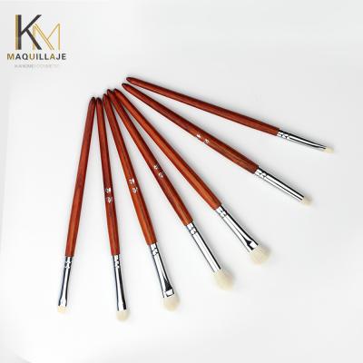 China Angular Blush Professional Eye Makeup Brush Set 7 Pcs Eyeshadow Eyeliner Brush for sale