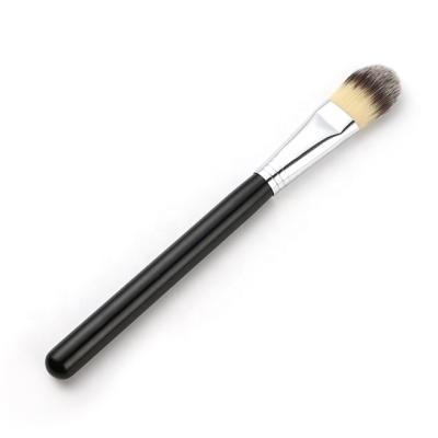 China Hot Sale Synthetic Concealer Brush Flat Brush Vegan Hair Makeup Brush Base Synthetic Brush for sale