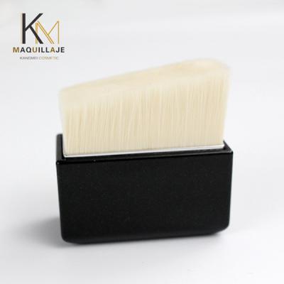 China Angular Blush Makeup Foundation Brush Oval Flat BB Cream Liquid Kabuki Foundation Makeup Brush for sale