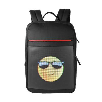 China With the latest USB factory 2021 market promotion company incorporated computer LED screen meeting promotion smart backpack for sale