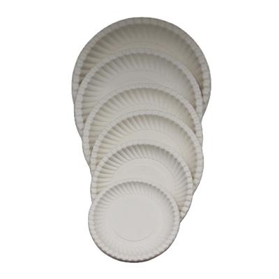 China Biodegradable sugarcane plate disposable bagasse tableware with logo for sale