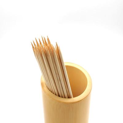 China disposable BBQ bamboo and wooden bbq skewer with custom logo for sale for sale