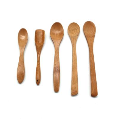 China Modern Design Bamboo Total Degradable Reusable Bamboo Spoon And Fork For Restaurant for sale