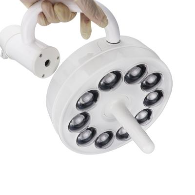 China Dental Metal 10 LED Chair Unit Light Powering Oral Lamp / Dental Chair LED Lamp for sale