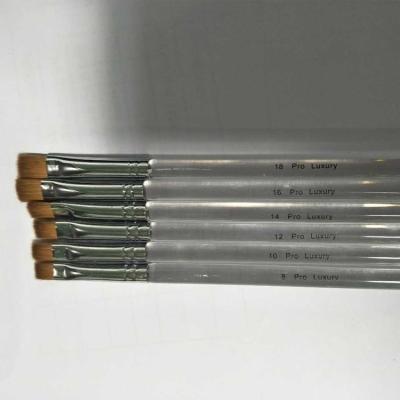 China High Quality NAIL UV Gel Brush 100% Pure Kolinsky Brush Sand Hair Acrylic Nail Art Brush for sale