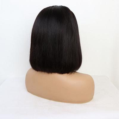 China HL539 Brazilian Straight HD Virgin Remy Wholesale Short Bob 13x4 Lace Front Wigs Straight Hair Wigs Headwear For Women for sale