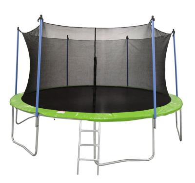 China New Arrival High Quality Stainless Steel Outdoor Trampolines , Big Sales Trampoline With Safety Net for sale