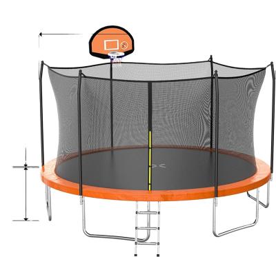 China Factory direct sale stainless steel 6ft to 16ft high quality round outdoor trampoline for sale