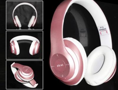 China Best Headset with Mic and fm, Best quality headset, pink color headset for sale