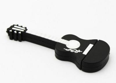 China Guitar Design Promotional gift Plastic PVC Material USB 2.0 USB Chips custom for sale