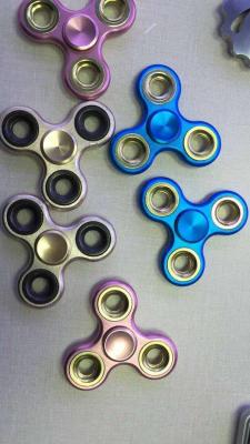 China 2017 Hot Sale Fidget Spinner Aluminum, High Quality Gold Color Metal Cheap Spinner with R188 Bearing for sale