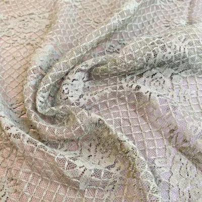 China Elastic Economic Custom Design Transparent Lace Fabric Embroidery Guipure Lace Fabric for sale