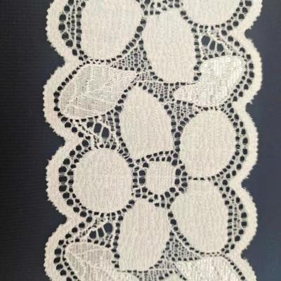 China JBTM0040 Elastic Durable Using Low Price Border Lace Trim Lace Tank Top Lace Fabric for sale