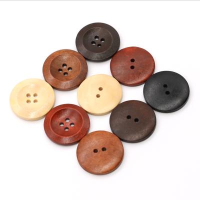 China Other Eco-Friendly Custom Natural Wood Buttons for sale