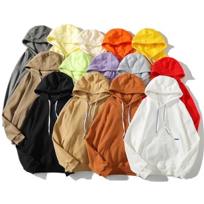 China Anti-Shrink Clothing Sellers For Men Customized Hoodie Wholesale Men's 100% Unisex Cotton Hoodies Sweatshirts for sale