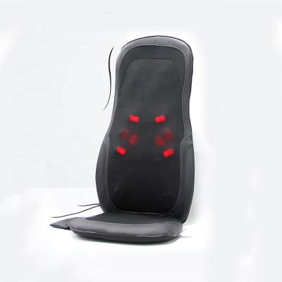 China Wholesale Custom Automatic Shiatsu Body Massage Heated Cushion Car Massage Seat Office Chair Massage Pad for sale