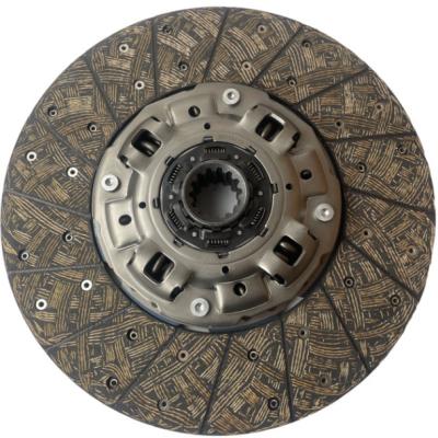 China Automatic transmission parts clutch disc 8D9C 430MM for Mitsubishi advanced shock absorption for sale