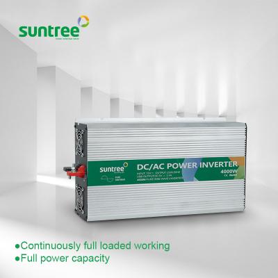 China Hybrid Inverter 12v Home Appliance Pure Sine Wave Panel 4000w 110v to 220v for sale