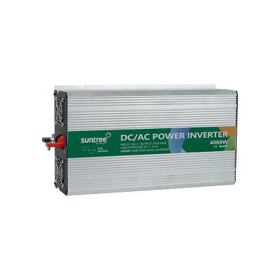 China Home appliance powmr 3kva 24v 4000w mppt pure sine wave inverter 12v 110vac 4000 for sale