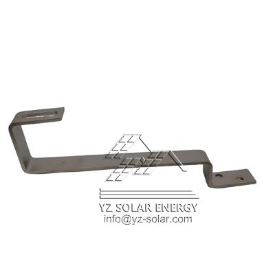 China OEM SUS304 Customized Solar Tile Roof Hooks / Solar Tile Bracket / Pitched Roof PV Stainless Steel Hooks for sale