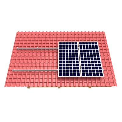 China Feature Natural Solar Powered Single Color Snow Roof Racking Roof Mount Panel Original Normal Natural Type For Tile Roof Hook for sale