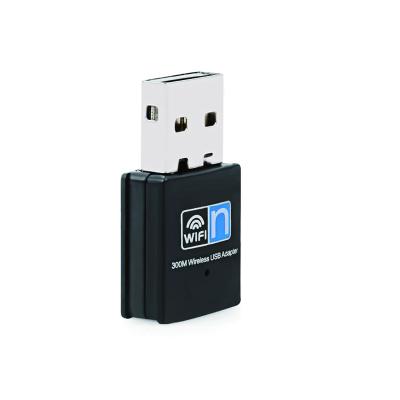 China 2021 LAPTOP 300Mbps chipset usb wifi adapter wifi dongle wholesale hot selling stick for sale