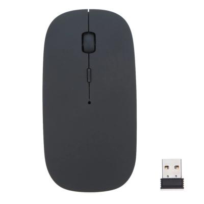 China 2.4g Advanced Super Slim Wireless Optical Receiver Mouse 1600 DPI USB Logo Wireless Computer Mouse 2.4G Custom Mouse For PC Laptop for sale