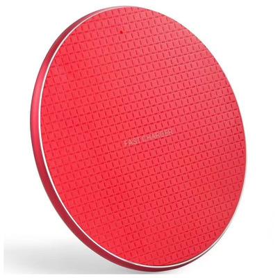 China 2021 Hot Selling Qi-enabled Qi Pad 5W 7.5W 10W Mobile Phone Fast Wireless Charger Devices Amazon Wireless Charger for sale