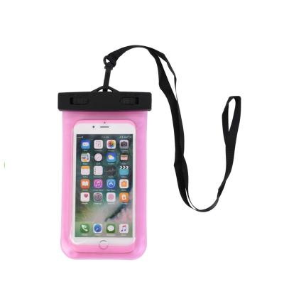 China 100% Hot Selling Waterproof Pockets Carry Cover Waterproof Phone Case Cell Phone Bag Eco-friendly Phone Bag For Iphone12 Pro Max For Samsung for sale