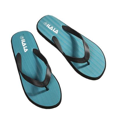 China Factory price high quality solid color flip flops new design breathable PVC outsole beach slippers wholesale for sale