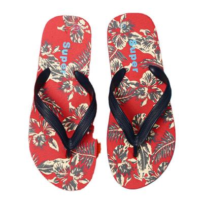 China Wholesale New Arrival African Styles Breathable Printed Men's Flip Flop Sandals House Slippers Beach Wear Slipper Men for sale