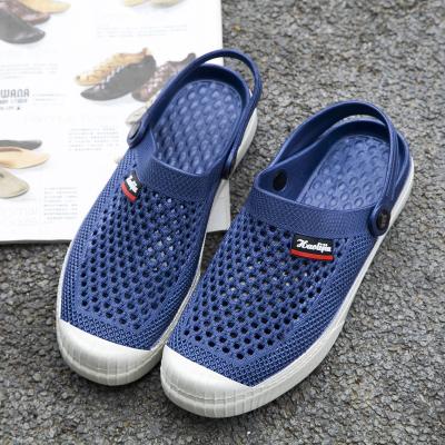 China Quick-Drying Summer EVA Sandals Fits Breathable Beach Shoes Fashion Garden Clogs Water Shoes Increasing Wading Shoes Man for sale