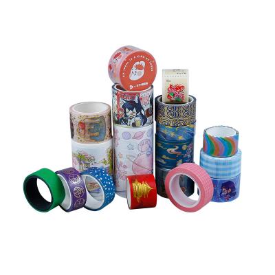 China Acrylic Adhesive Washi Tape Waterproof Japanese Paper Tapes For School for sale