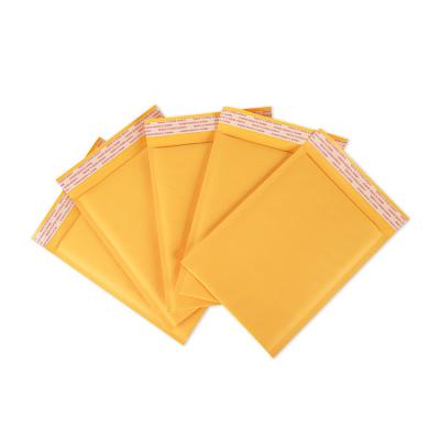 China Recycled Waterproof Bubble Mailer Bags Brown Custom Kraft Envelope Packaging for sale