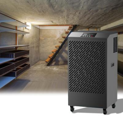 China Energy Saving Hotels And High Efficiency 165L/D Industrial Dehumidifier For Basement for sale