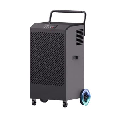 China Universal Digital Electric Mobile Large Hotels Commercial Dehumidifier 250L/Day for sale