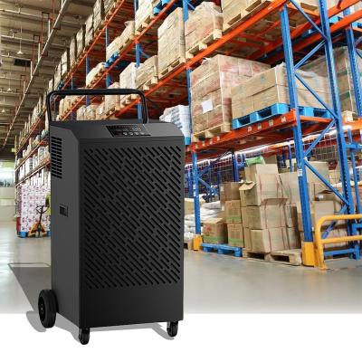 China Intelligent Commercial Hotels Control Humidity 250L/D Dehumidifier With Pump for sale