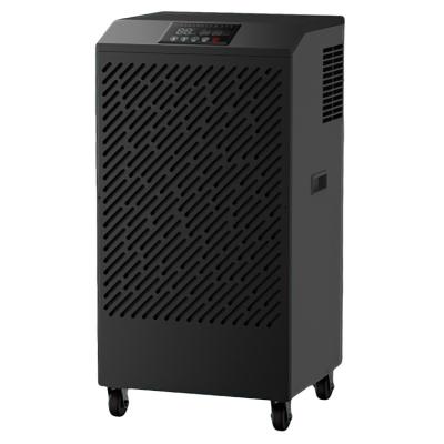 China 100L Hiigh Efficiency Industrial / Commercial Hand Push Mini Mobile Industrial Dehumidifier for sale