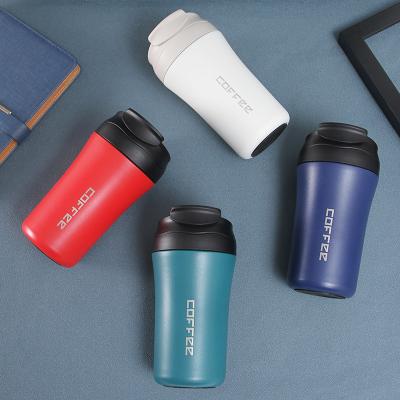 China Viable Custom Logo Double Wall Stainless Steel Tumbler Coffee Mug Vacuum Cup Stainless Steel Mug for sale